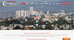 Desktop Screenshot of californiahardmoneydirect.net